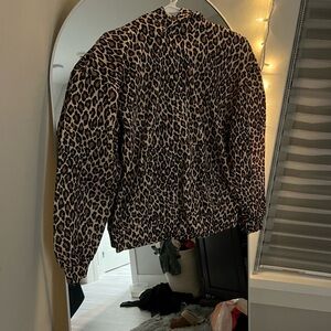Leopard print hoodie🤎